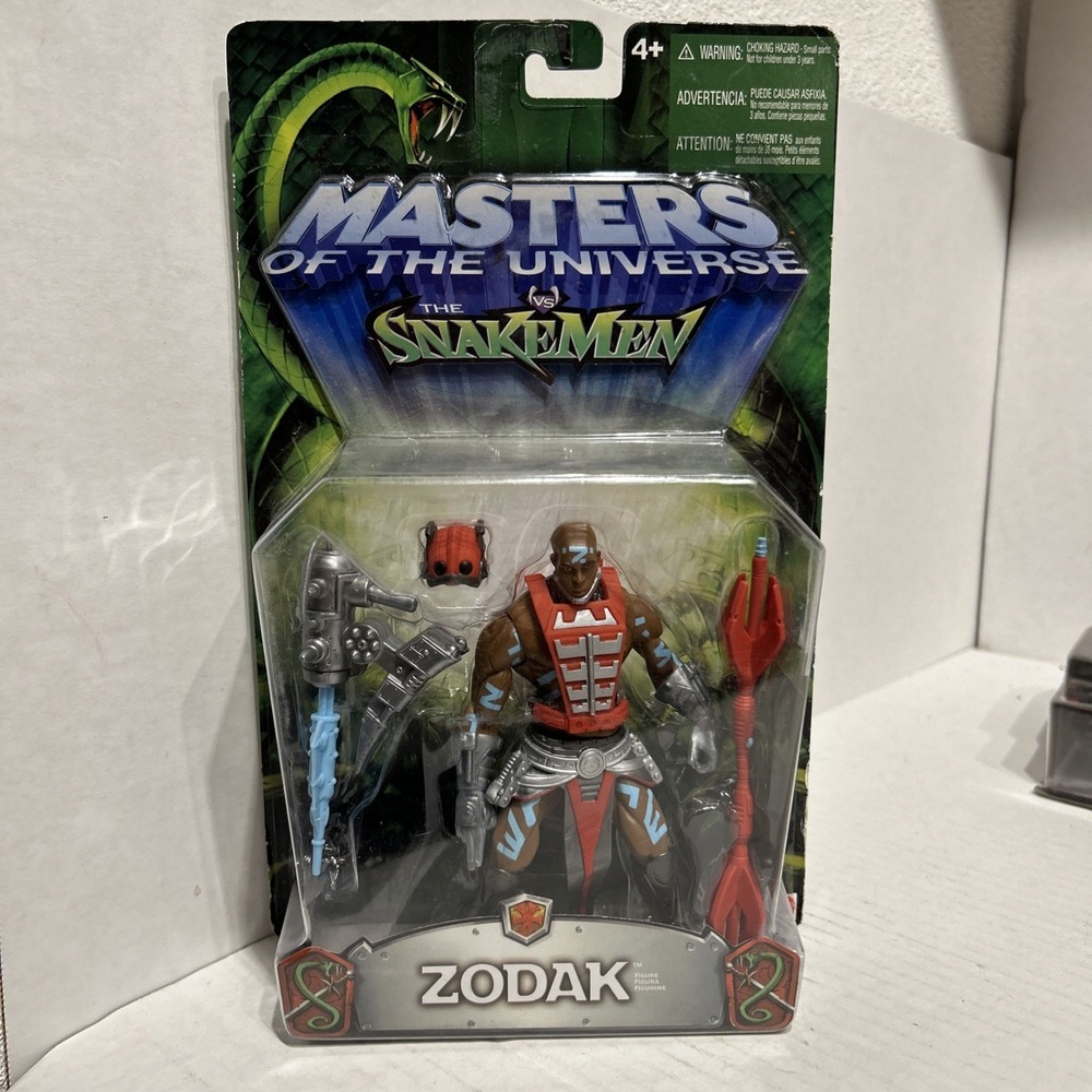 Zodak The Snake Men Sealed MISB Masters of the Universe 2002/200X Heman MOTU
